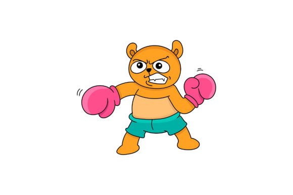 Animal Bears Practice Boxing: A Playful Typeface for Bold Brands