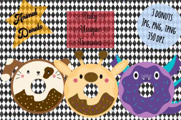 Animal Donuts 3: A Creative Font for Playful Branding