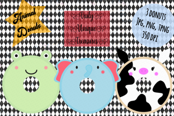 Animal Donuts 5: A Sweet Mashup for Creative Projects
