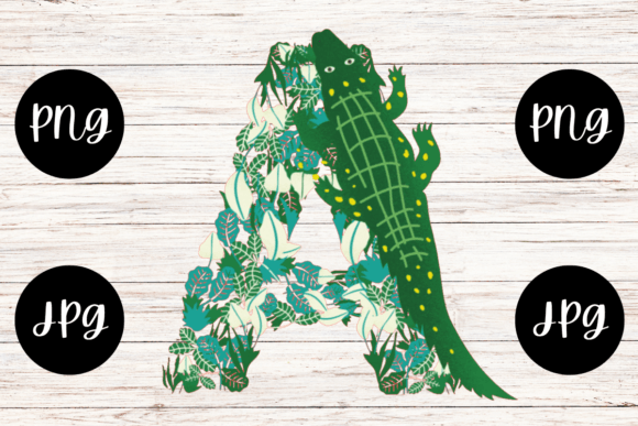 Animal Floral Alphabet A Letter: A Designer's Creative Guide