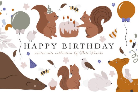 Celebrate with Whimsy: The Happy Birthday Animal Party Collection