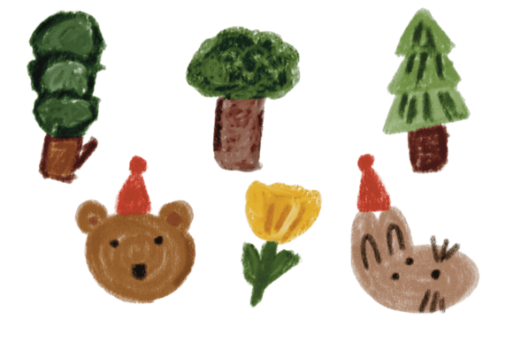Christmas Tree and Animal Santa: Crafting a Whimsical Holiday Brand