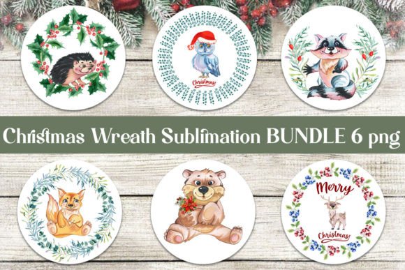 Enchant Your Holiday Projects with Watercolor Christmas Animal Clipart