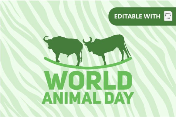 Logo World Animal Day #27: A Playful Creative Font