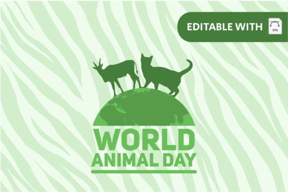 Logo World Animal Day - Animal Day #18: A Creative Asset for Designers